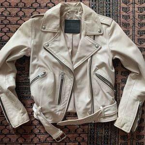 AllSaints Balfern Leather Jacket 0